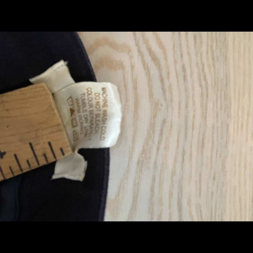 Peck and Peck Navy Pants 6 (but fits like a 4)EUC - Picture 6 of 14